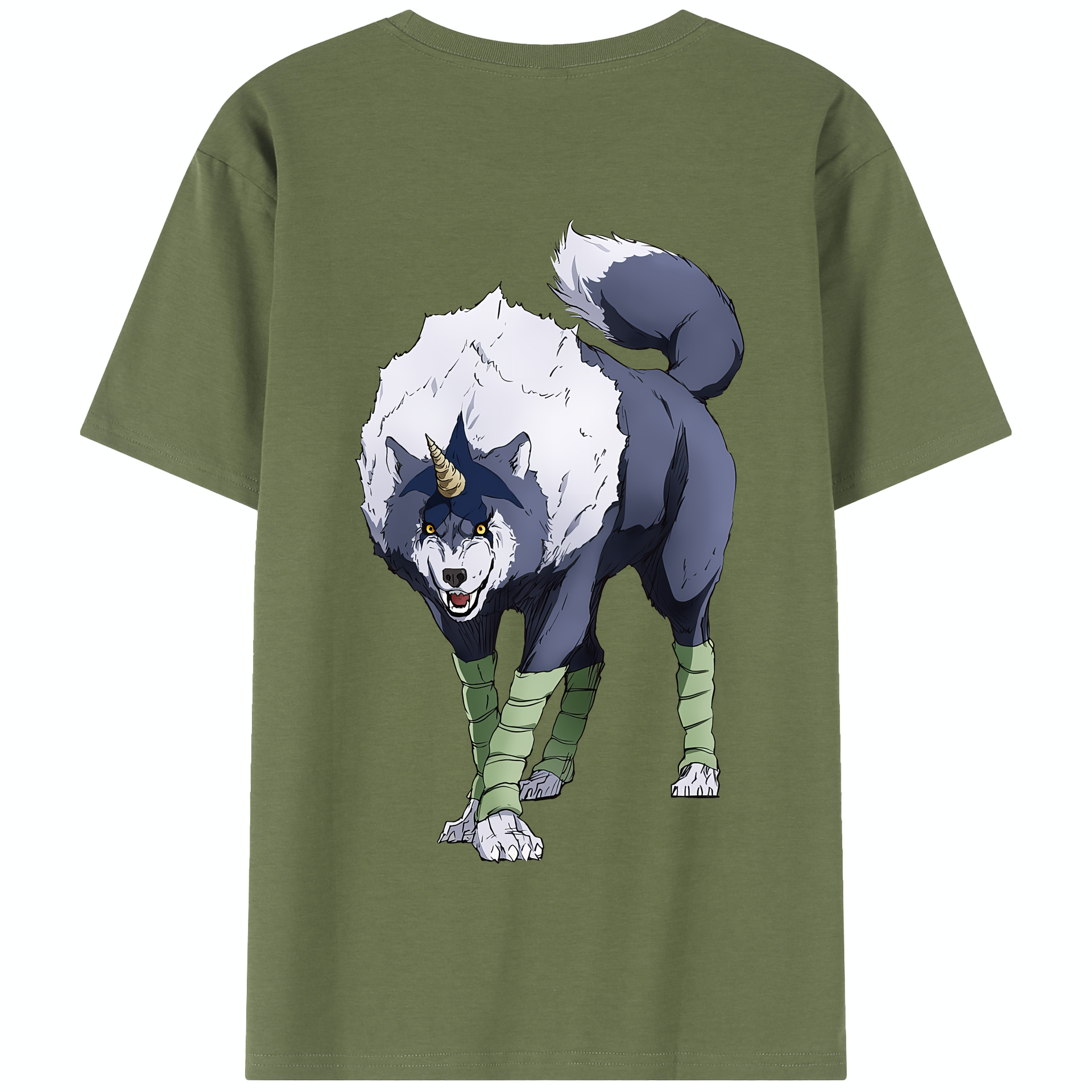 （画像用） 転スラ Regarding Reincarnated to Slime 綿100％半袖Tシャツ（背面プリント）